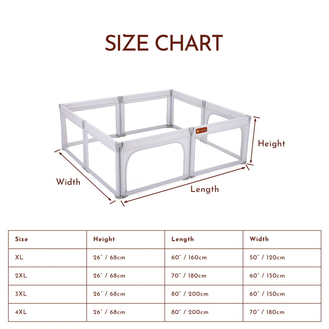 Modular Angle-Lock Baby Playpen