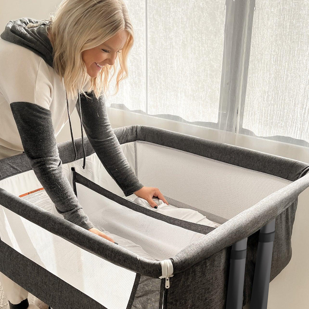 Bedside Bassinet for Twins