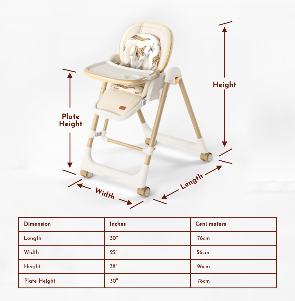 2-In-1 High & Glider Chair for Toddlers