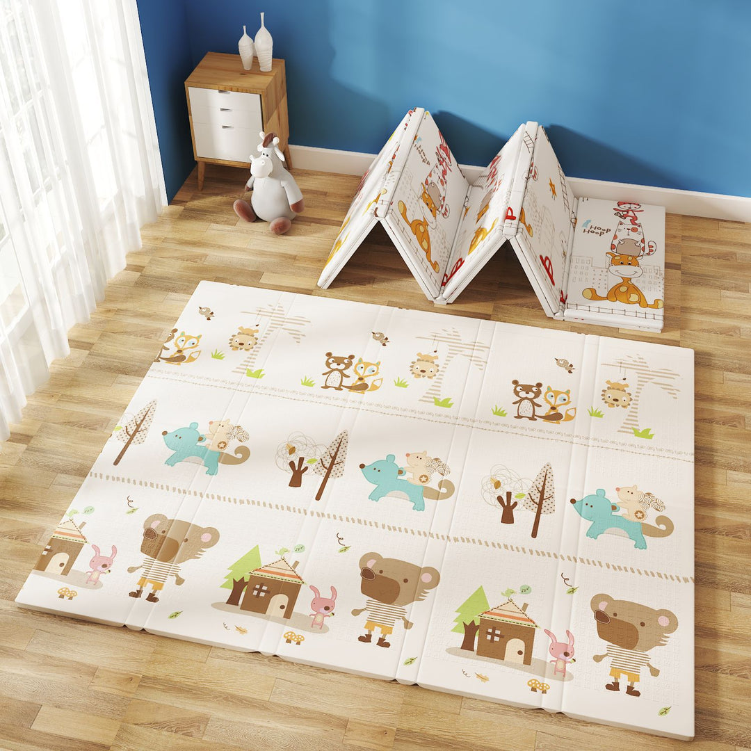 Tapis de coussin pour parc bébé
