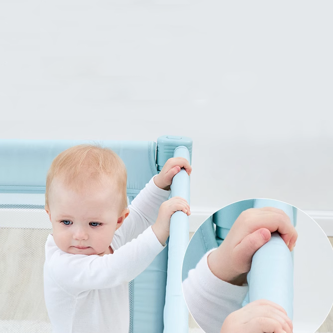 Modular Angle-Lock Baby Playpen