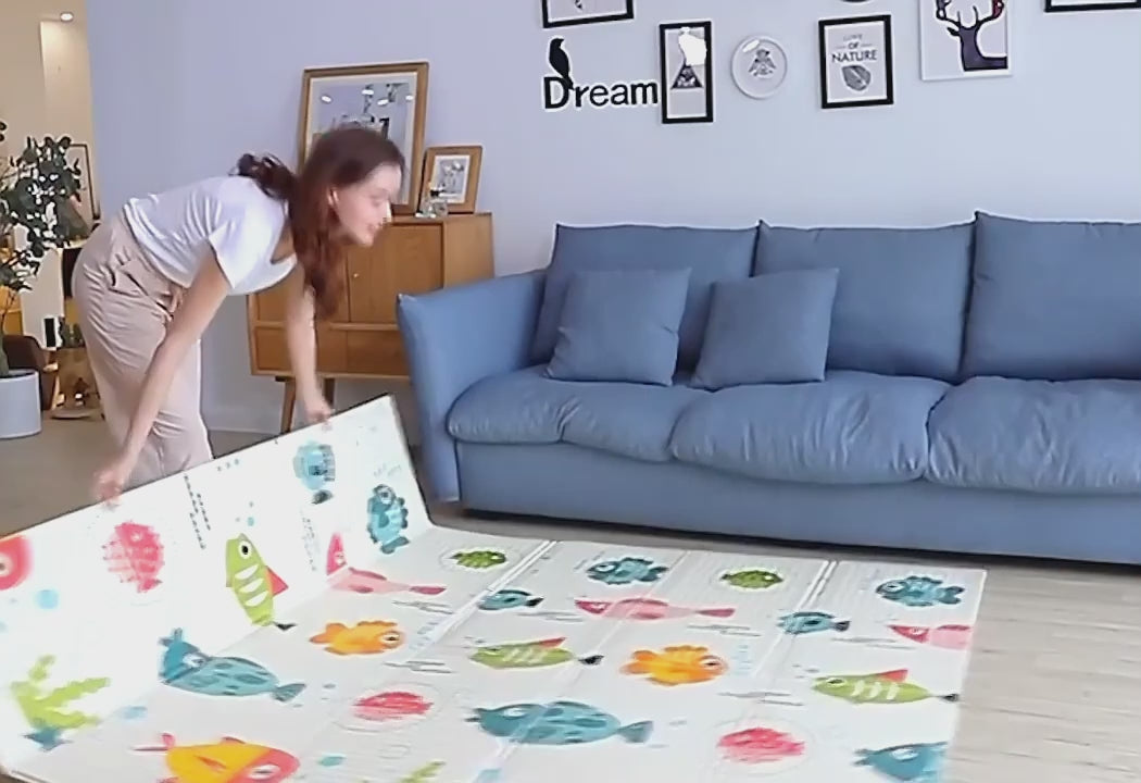 Tapis de coussin pour parc bébé