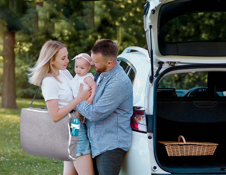 The On-the-Go Oasis 🦒✨ — Why the HappyGira Portable Baby Lounger Has Been Our Parenting Game-Changer