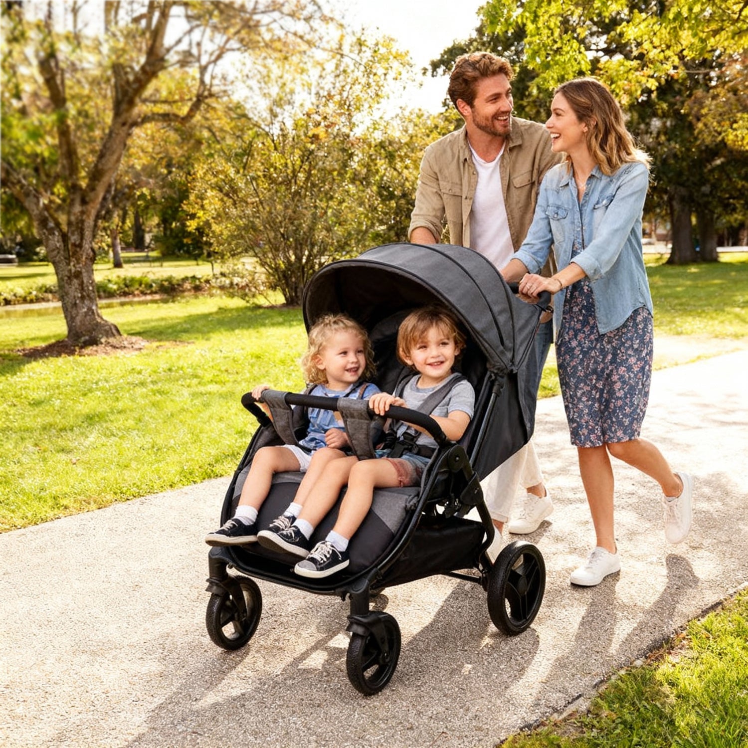 A Day in the Life with the SlimLift Twin Stroller 🚼✨