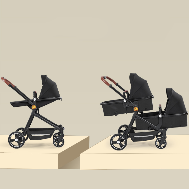 Tandem Convertible Baby Stroller