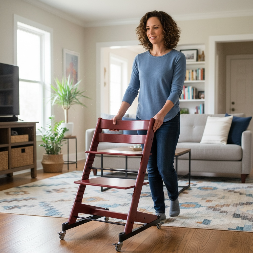 Caster For All-Ages Kids Seat