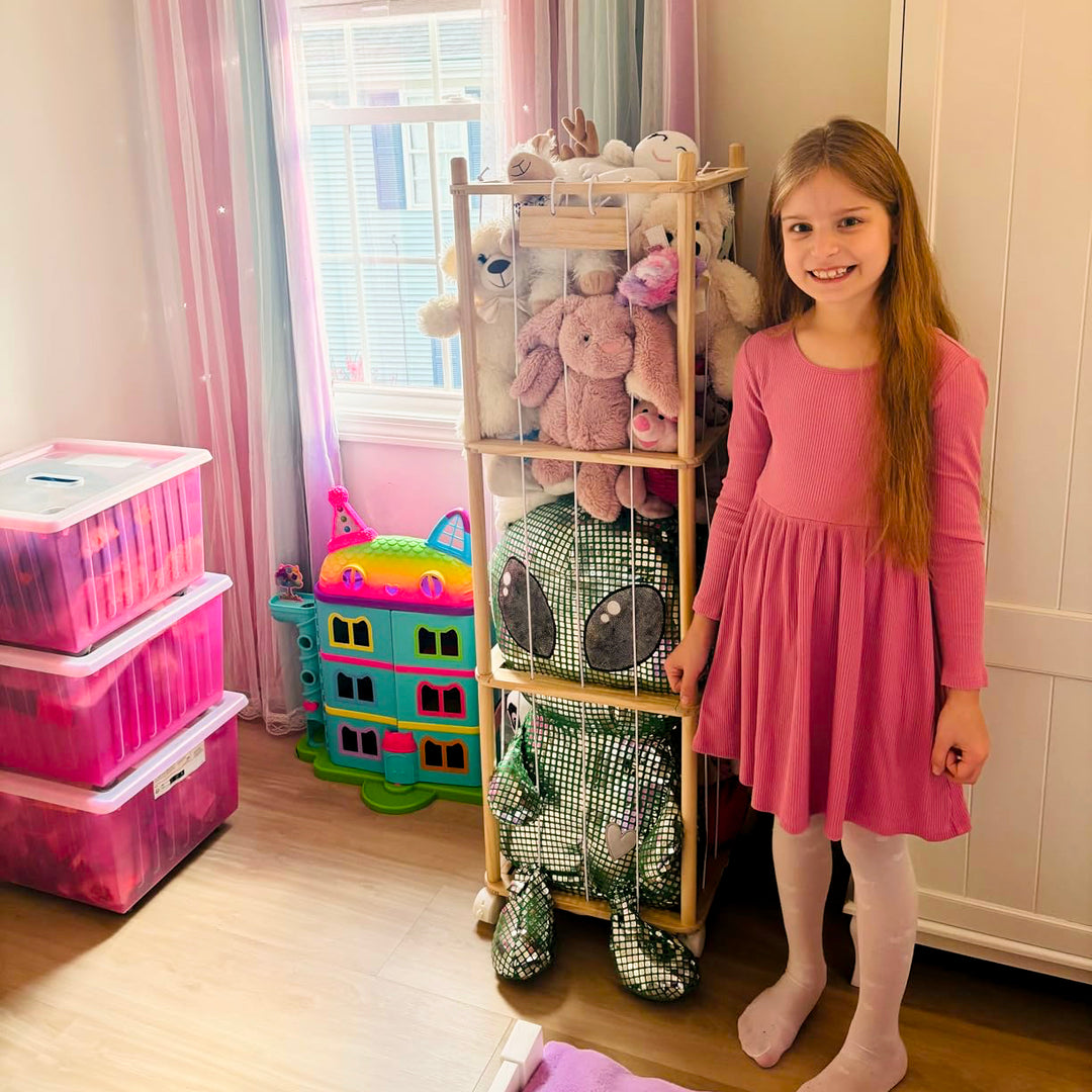 Kids Plush Storage Rack