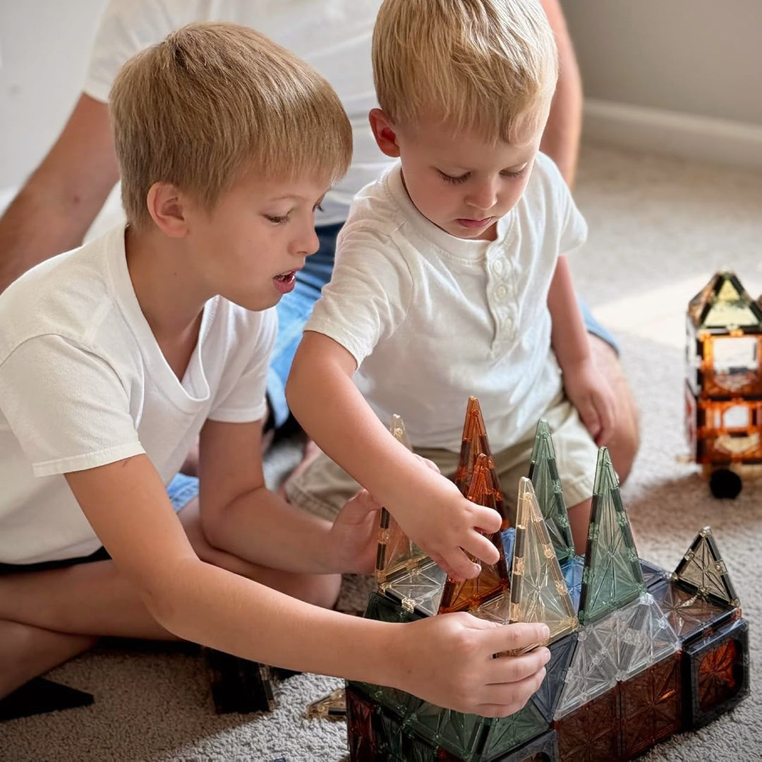 Diamond-Cut Magnetic Tiles